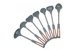 China Customized Silicone Spatula Kitchenaid Cooking Utensil Set 8 Pieces Eco Friendly supplier