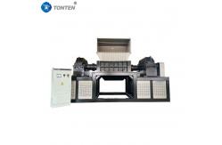 China Iron Barrel Tray Bone Can Double Shaft Shredder Head Material Shredder supplier