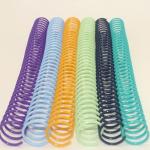 1.6mm 7/16in Plastic Coil Binding Spiral Wire Nanbo For documents for sale