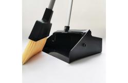China 29x27x91cm Long Handle Brush And Pan Set Plastic Aluminum Kitchen supplier
