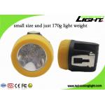 219lum 1.67W 450mA 10000lux Cordless Miners Cap Lamp