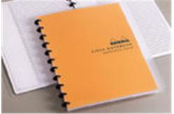 China 80 Inner Pages Disc Bound Notebook , A5 Disc Bound Planner With Metal Discs supplier
