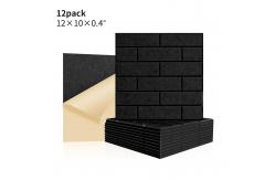 China Soundproofing Acoustic Polyester Fiber Sheets Polyester Sound Absorption Panels supplier