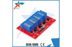 China 5V 4 Channel Arduino Relay Module , demo code Relay Control Module supplier