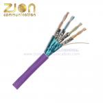 Aluminum Foil Shielded PATCH CORD FFTP Cat6a Network Cable Large Diameter for sale