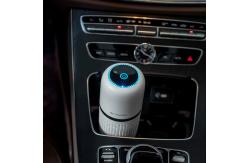 China HOMEFISH Portable Car Air Purifier USB Rechargeable 3 Gear Adjustable supplier