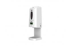 China LIEN001TM 1300ml Liquid Soap Dispensers Thermometer With Sanitizer supplier