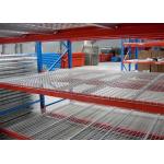 Adjustable Pallet Racking System , Robot Welding Wire Mesh Decking For Warehouse