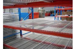 China Adjustable Pallet Racking System , Robot Welding Wire Mesh Decking For Warehouse supplier