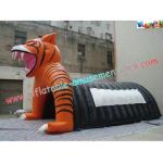 Custom Inflatable Party Tent , Tiger Tunnel Tent For Advertising for sale