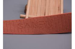 China 25mm Recycled Jacquard Elastic With Single Side  For Garment supplier