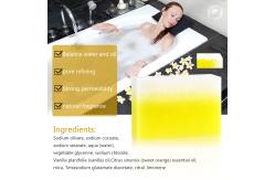 China ODM Organic Bath Soap Sweet Orange Vanilla Natural Organic Soap supplier