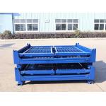 Custom Folding Steel Stillage Cage With Latch Lock For Secure Storage