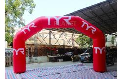 China Nylon / Oxford  Custom Inflatable Arch Double Stiching / Sewing Technique supplier