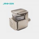 Metal Glass Panel Mounting Clips Furniture Connecting Fitting For 3mm Thickness Glass for sale