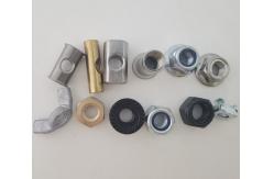 China Nylon Insert Hex Coupling Nuts M4 M5 M6 M8 M10 M12 supplier