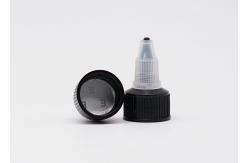 China No Leaking Plastic 24mm Nozzle Dropper Bottle Twist Cap supplier