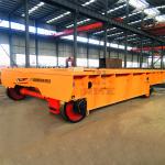 Wireless Ladle Transfer Trolley , Heavy Duty Electric Transfer Cart With Weighing Scale