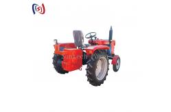China Double Drum Tractor Drawn Winch , Walking Tractor Winch Machine supplier