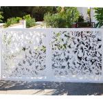ODM Aluminum Folding Security Gates Exterior Aluminium Gate Profile Lightweight for sale
