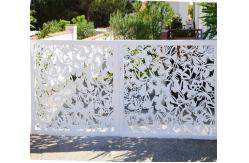 China ODM Aluminum Folding Security Gates Exterior Aluminium Gate Profile Lightweight supplier
