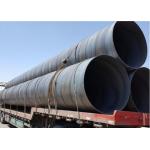 Grade Cold Rolled Steel SSAW Steel Pipe Q235 Q345 Ss400 Strong Hardness