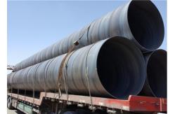 China Grade Cold Rolled Steel SSAW Steel Pipe Q235 Q345 Ss400 Strong Hardness supplier