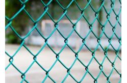 China 7 Ft PVC Coated Hot Dipped Galvanized Chain Link Fence Fabric Residential supplier