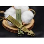 Garment / Packback Different Coloured Metal Zip Sliders With Woven Labels