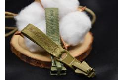 China Garment / Packback Different Coloured Metal Zip Sliders With Woven Labels supplier