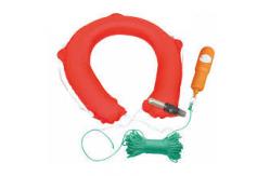 China Line Throwing Inflatable Life Buoy Ring Water Safety Inflatable Lifebuoy supplier