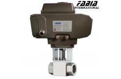 China Electric Actuated High Pressure Ball Valve Two Way supplier