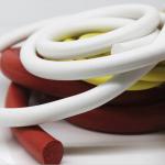 Closed Cell Silicone Foam Strip Food Grade Silicone Foam Insulation Strips for sale