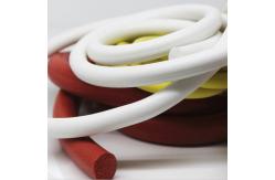 China Closed Cell Silicone Foam Strip Food Grade Silicone Foam Insulation Strips supplier