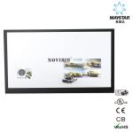 Shopping Mall Transparent Glass Display , OEM Small Transparent Display for sale