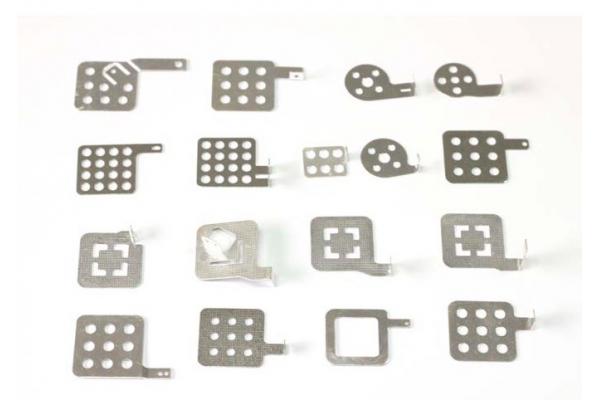 SGS Approved Surge Protector Components Electrode Sheet Shell Material PBT