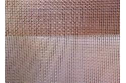 China 2meters Copper Wire Mesh Screen Square Hole Shielding Red supplier