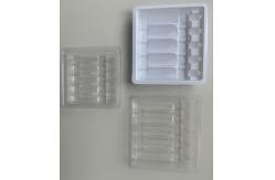 China Shock-proof Non-toxic 1ml~10ml PET Ampoule Water Injection Tray supplier