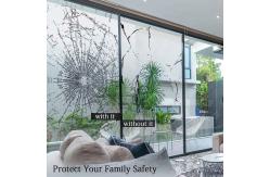 China 2mil 4mil Residential Unbreakable Window Tint Clear Safety Glass Protective Film supplier
