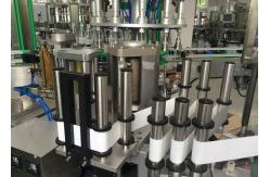 China Small Capacity Hot Melt Opp Labeling Machine , Automatic Bottle Labeler 5000BPH supplier