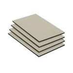Grey Sturdy PVDF Aluminum Composite Panel Sheet Thermal Resistant for sale