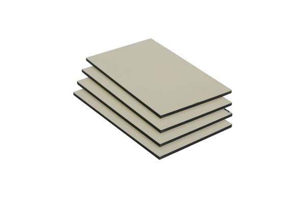 Grey Sturdy PVDF Aluminum Composite Panel Sheet Thermal Resistant