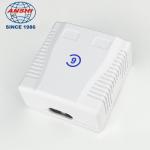 Double Port FTP Surface Mount Box CAT6 3U Gold Plating