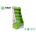 Customized Logo Printing POP Floor Display Cardboard Display Shelf for sale