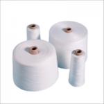 Durable RW 100% Polyester Ring Spun Yarn For Sewing for sale