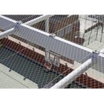 Stainless Steel Balustrade Cable Mesh netting Anti Acid 25*25mm hole for sale