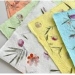 Flower Festival Leaf Texture Flower Packaging Paper in Many Colors for sale