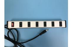 China 6 Way Italian Power Strip With Surge Protector supplier