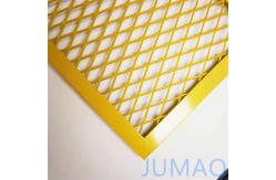 China Yellow Architectural Expandable Metal Lath Panels Room Divider supplier