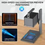 Home Mini Portable Handheld Laser Engraver Laser Marking Machine For Metal / Non Metal for sale
